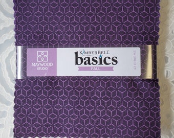 Moda Charm pack CIDER fall line from Basicgrey 42 5 squares cotton fabric 30640PP