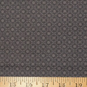 Modern Melody Basics- DK Gray Cotton fabric from Henry Glass. Quilting/Craft/Apparel Fabric.