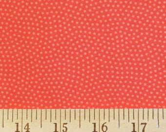 Coral Polka Dot Fabric from Timeless Treasures. Valentine/Quilting Fabric.  Quilting/Craft/Apparel Fabric.