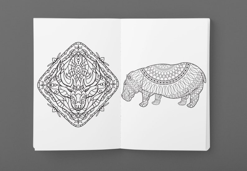 Free Free 67 Layered Animal Mandala SVG PNG EPS DXF File