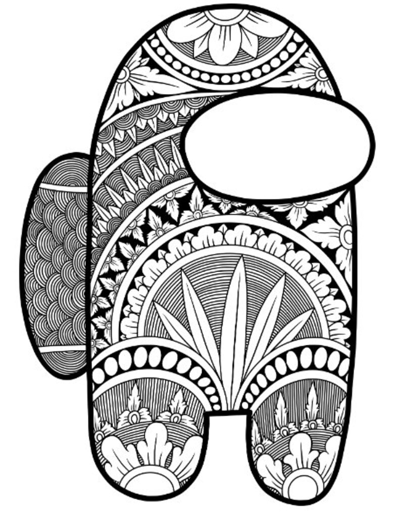 Coloring Sheets For Kids Among Us : Among Us Multiplication Coloring - Coloring Squared - Among us game 2021 wall calendar.