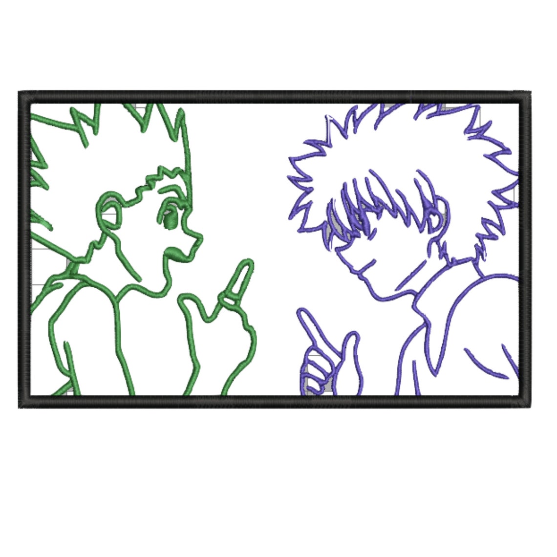 Anime Embroidery Machine Design 5x7 Format Pes Exp Jef Dst  Etsy