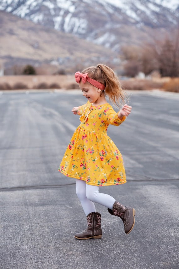 toddler fall dress Thanksgiving& Halloween Chicken Pumpkin Smock Embroidery Baby Girl 4 18 Months Baby And Toddler Girls Long