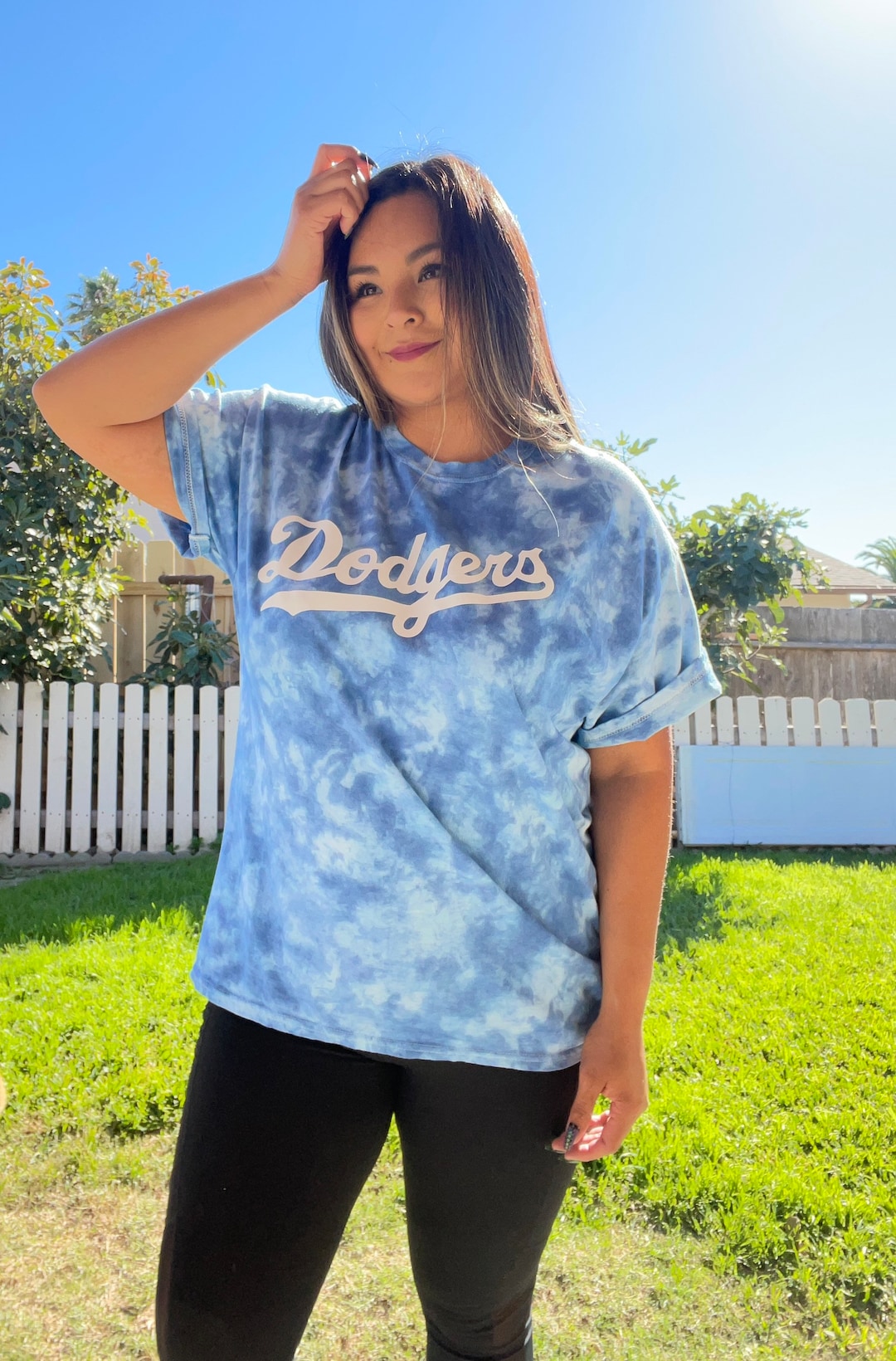 Dodgers Tie Dye Tshirt, LA Dodgers Shirt, Los Angeles Dodgers, Tie Dye