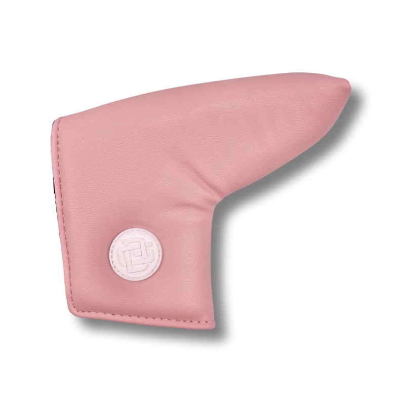 Light Pink Leather Putter Head Cover Magnetic Closure by - Etsy