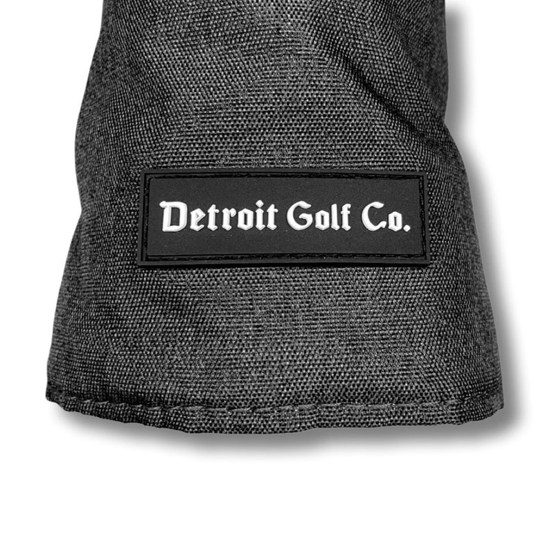 Black Driver Bucket Barrel Golf Head Cover by Detroit Golf Co. Etsy
