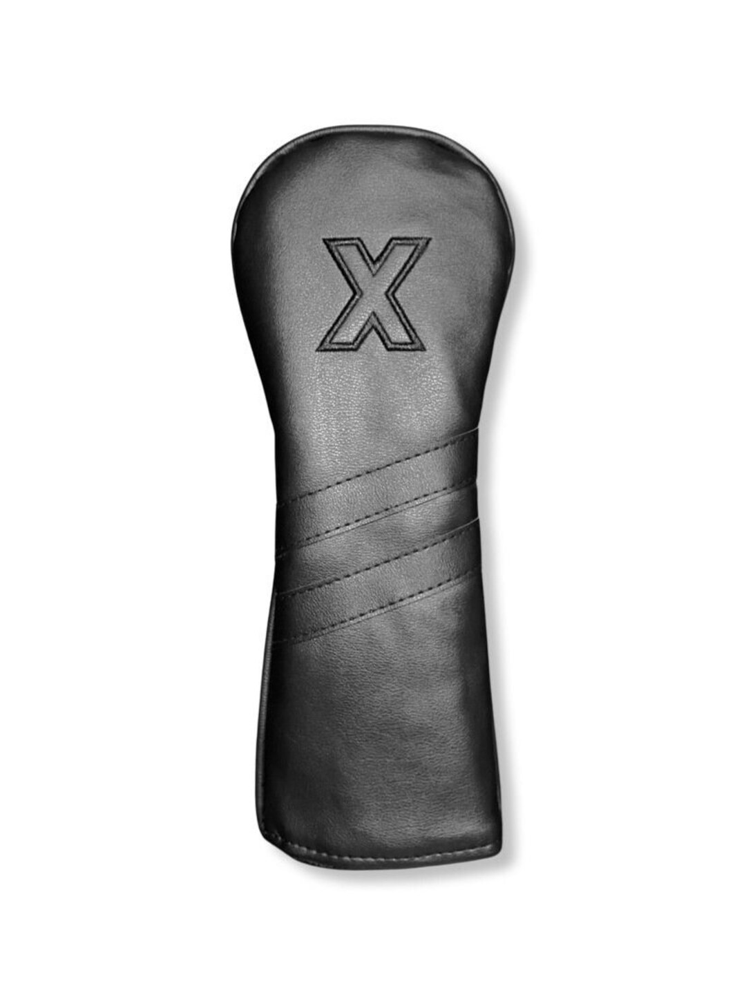 Black Hybrid / Wood Golf Leather Head Cover by Detroit Golf Etsy