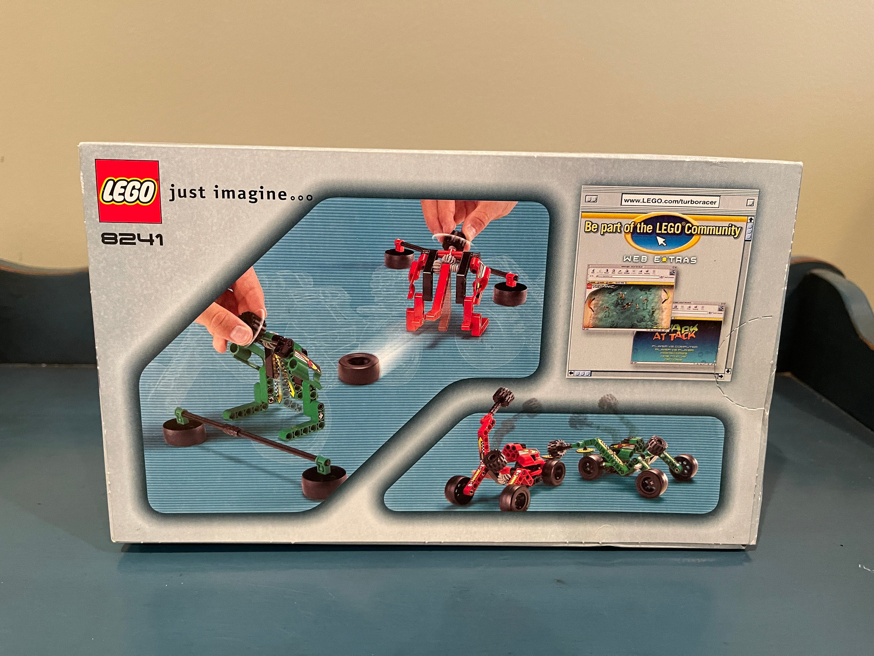 Unopened 2001 Technic Battle Cars Lego Set #8241 Unopened 2001 Technic Battle Cars Lego Set #8241