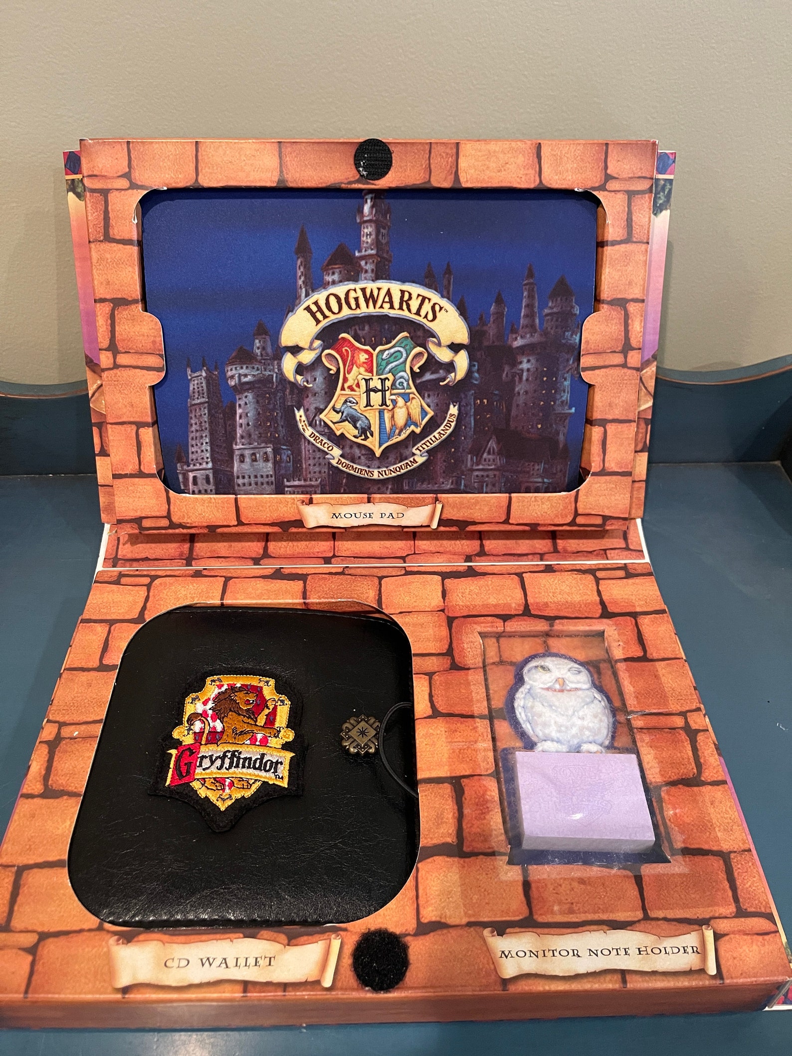 2000 Harry Potter Hogwarts Desk Set sorcerer's Stone - Etsy