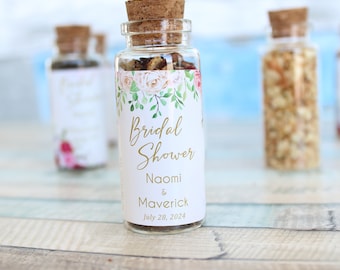 Bridal Shower Tea Party Favors, Custom Bridal shower, Tea Sampler gifts, Bridal Tea Party, Time for Tea, Custom Bridal Favors, Unique Favors