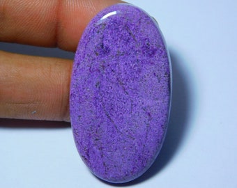 100/% Natural Stichtite Cabochon Hand Polish Loose stone Amazing Quality Designer Gemstone Semi Precious Oval Shape Stone 36 X 25 mm