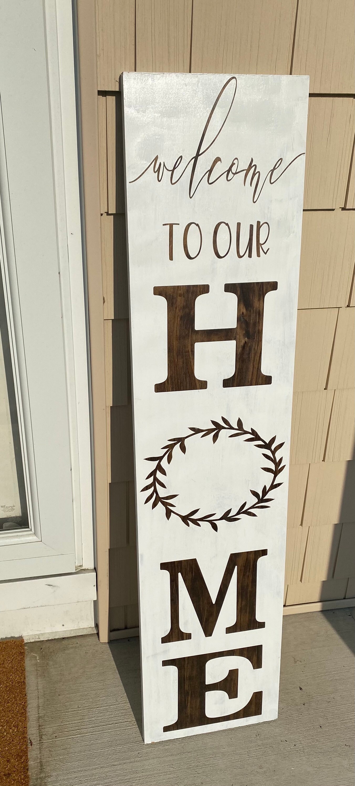 to Our Home Porch Sign Etsy UK