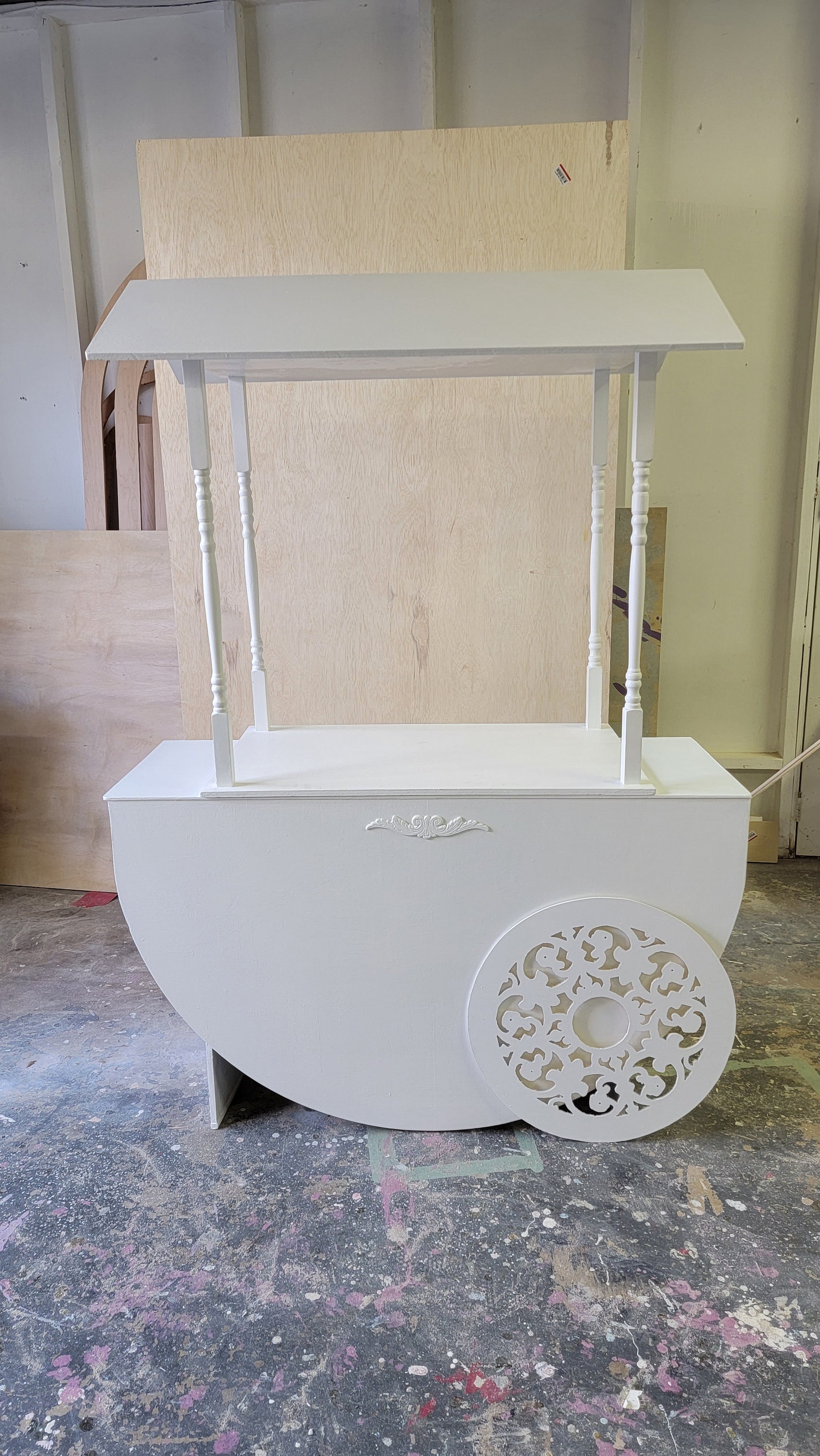 Solid Wood Candy Cart Bar Cart Dessert Tables Cake Tables Etsy