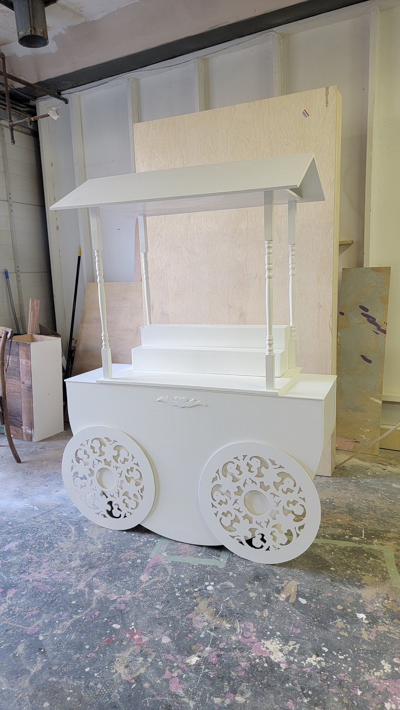 Solid Wood Candy Cart Bar Cart Dessert Tables Cake Tables Etsy