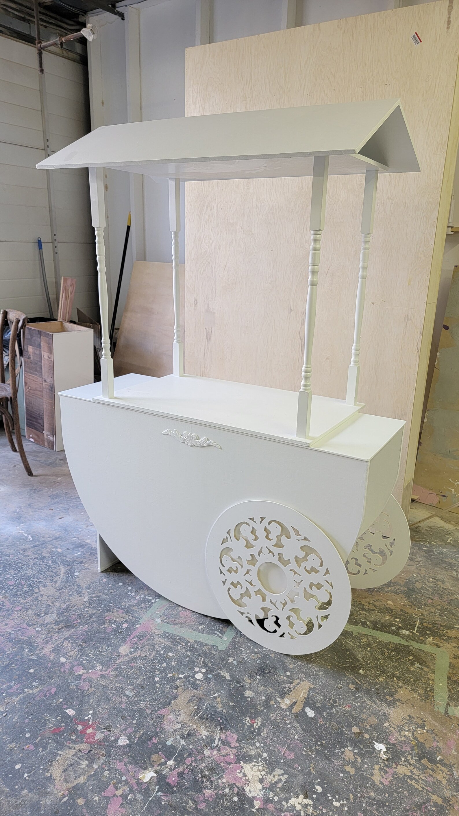 Solid Wood Candy Cart Bar Cart Dessert Tables Cake Tables Etsy