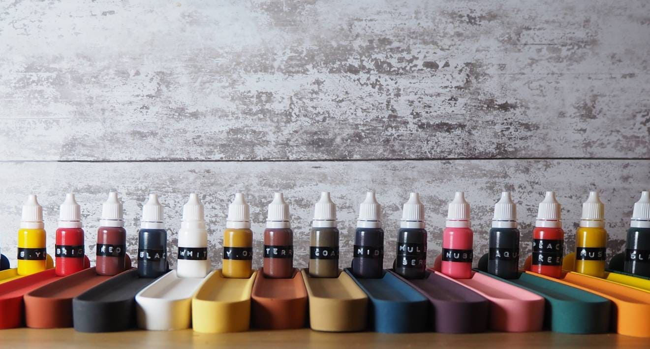 Pigment Jesmonite Pick Mix Selection 10mlecoresin Etsy UK