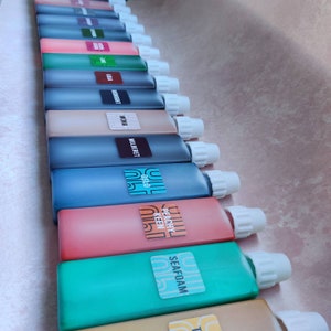 Jesmonite Pigment Set: 42 Water-Based Colors for Aqua Resin