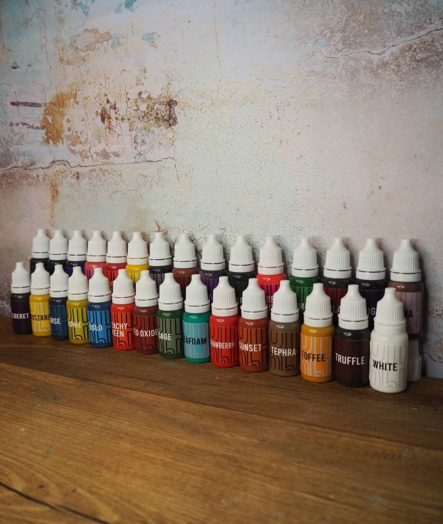 Pigment Jesmonite Pick Mix Selection 10mlecoresin Etsy UK