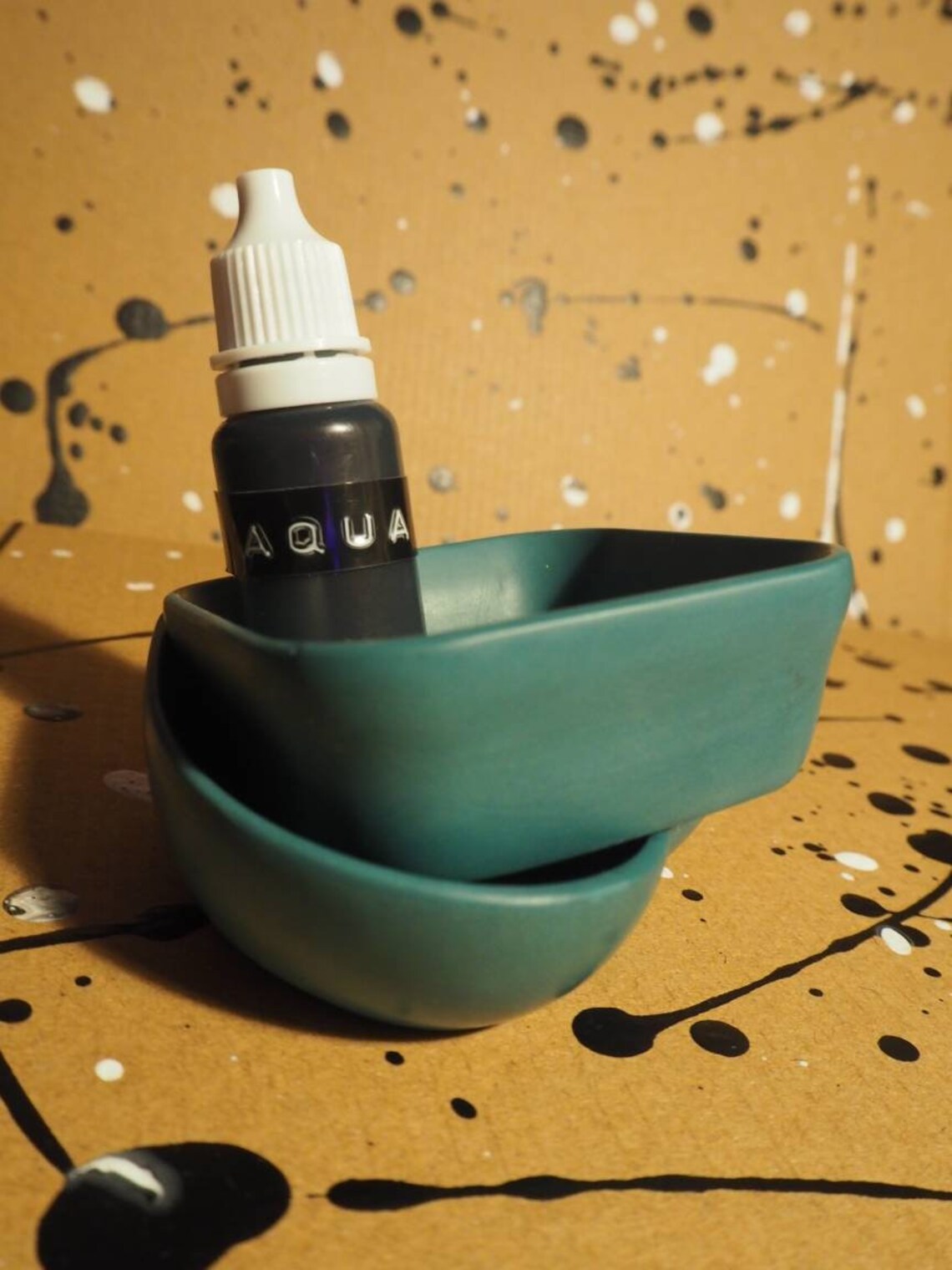 Resin aqua resin Jesmonite Pigment plaster mini Etsy