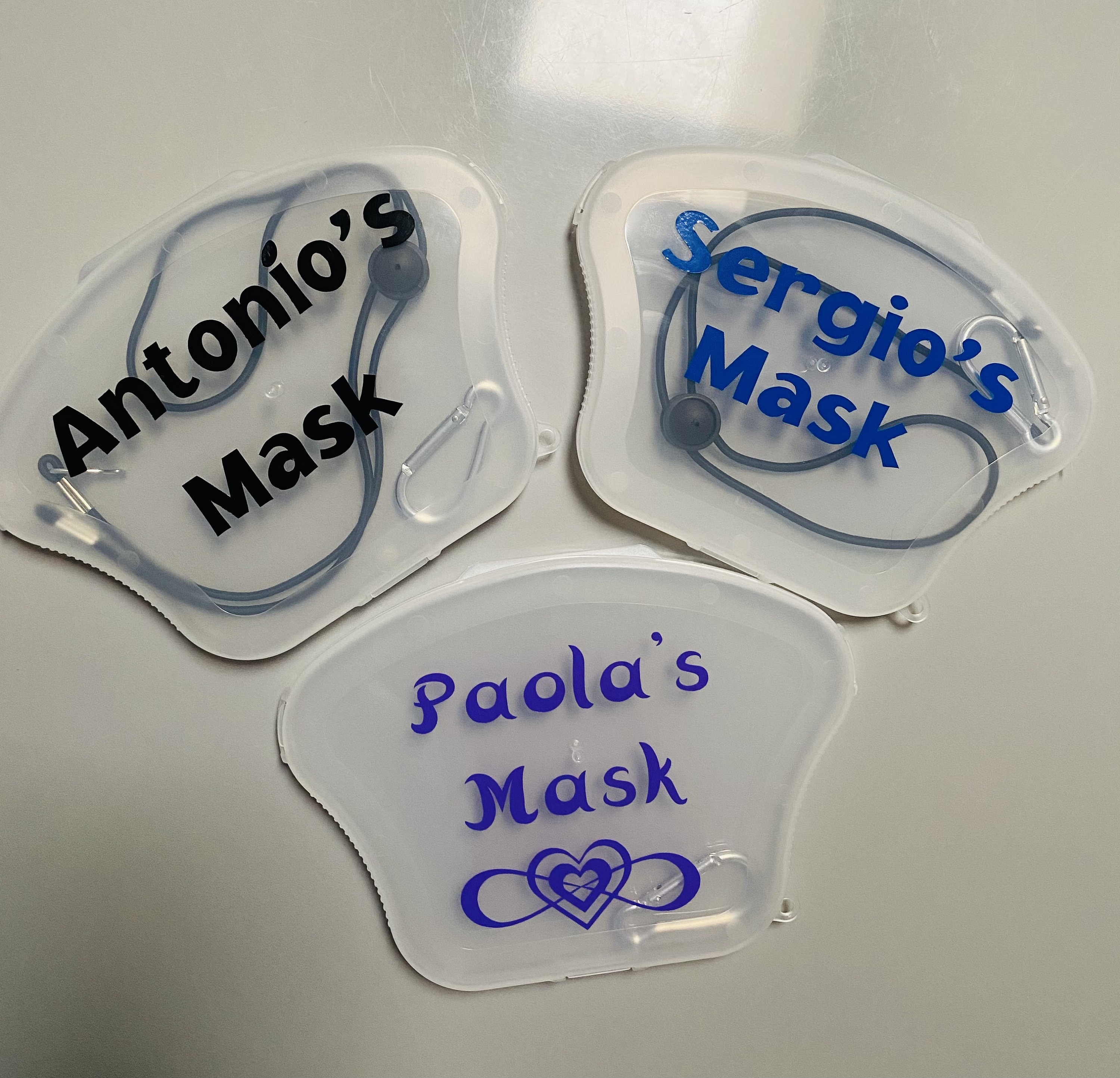 Face Mask Case or Storage Personalized custom face mask Etsy