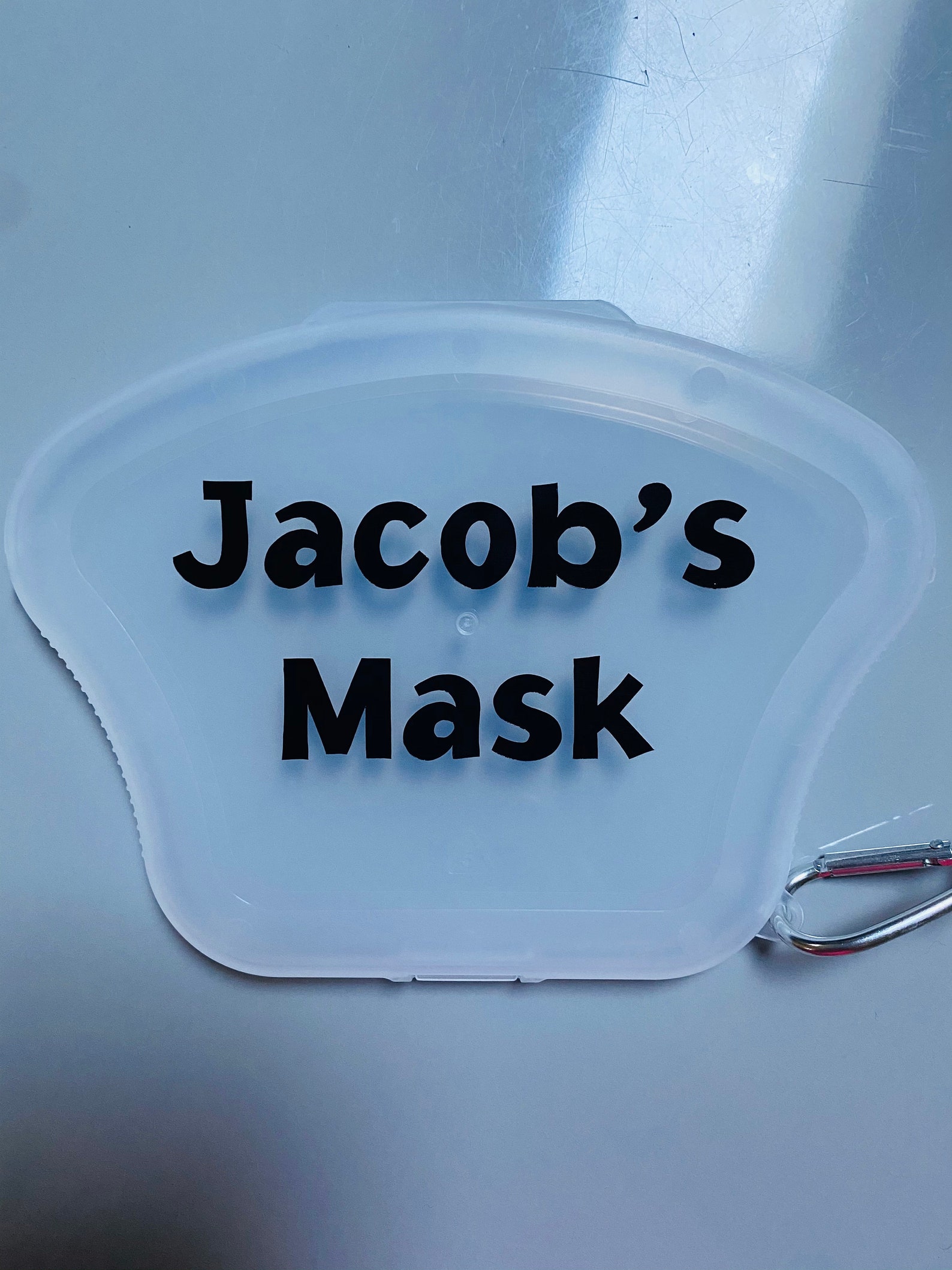 Face Mask Case or Storage Personalized custom face mask Etsy