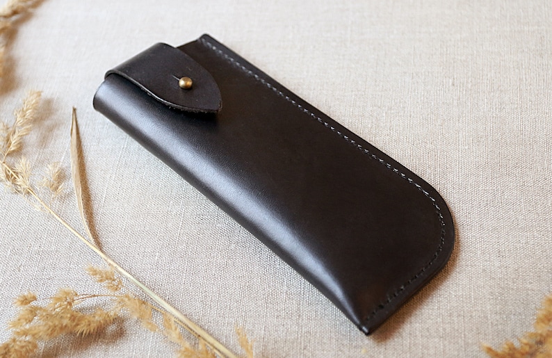 Handmade Leather Eyeglasses Case Leather Eyeglass Case Etsy