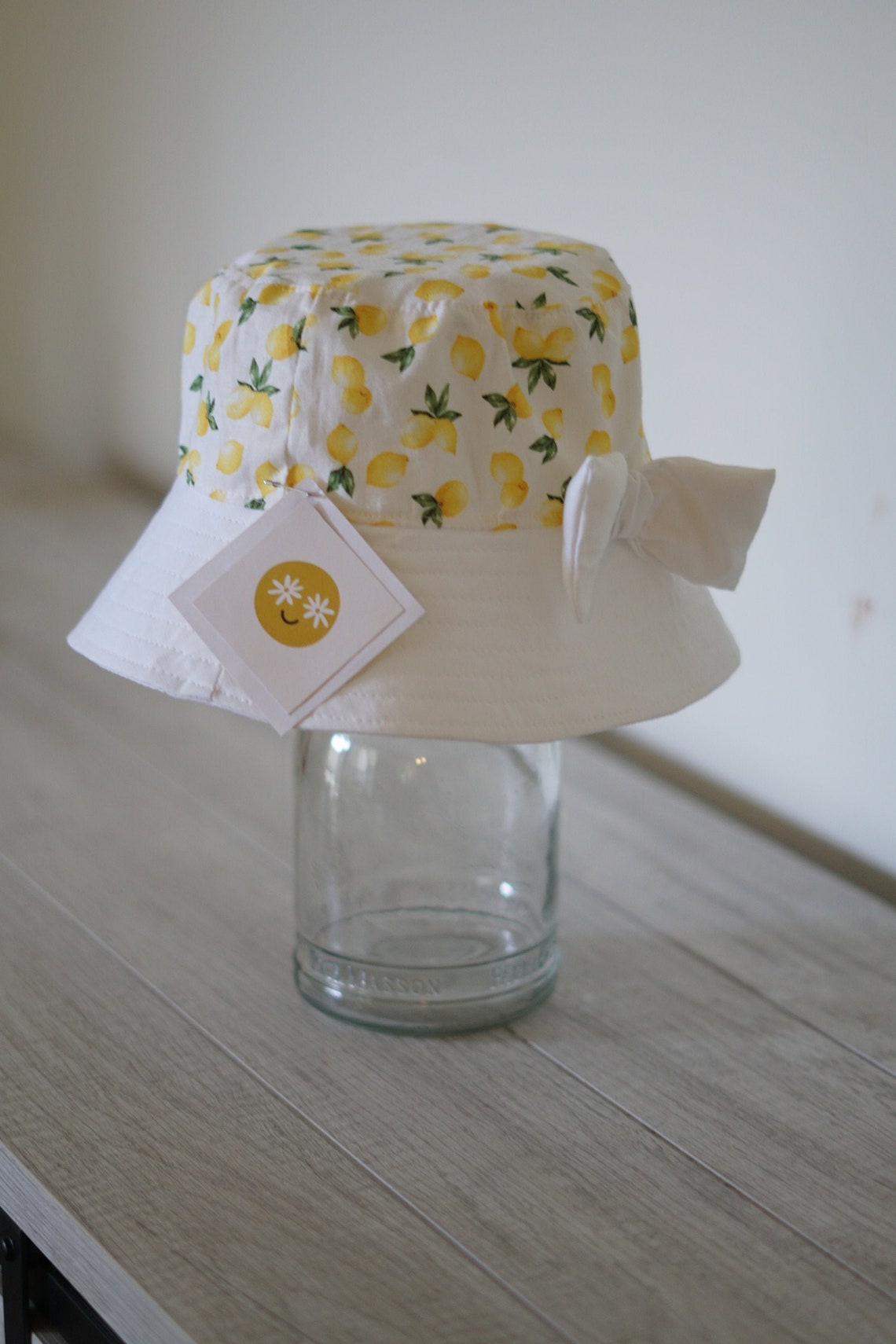 Lemon Bucket Hat Etsy