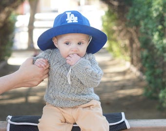 Babies and Kids Blue LA Dodger Bucket Hat, Dodger Bucket Hat  display picture 2