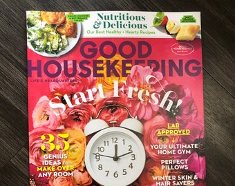 Good Housekeeping Magazine " Start Fresh " 2021