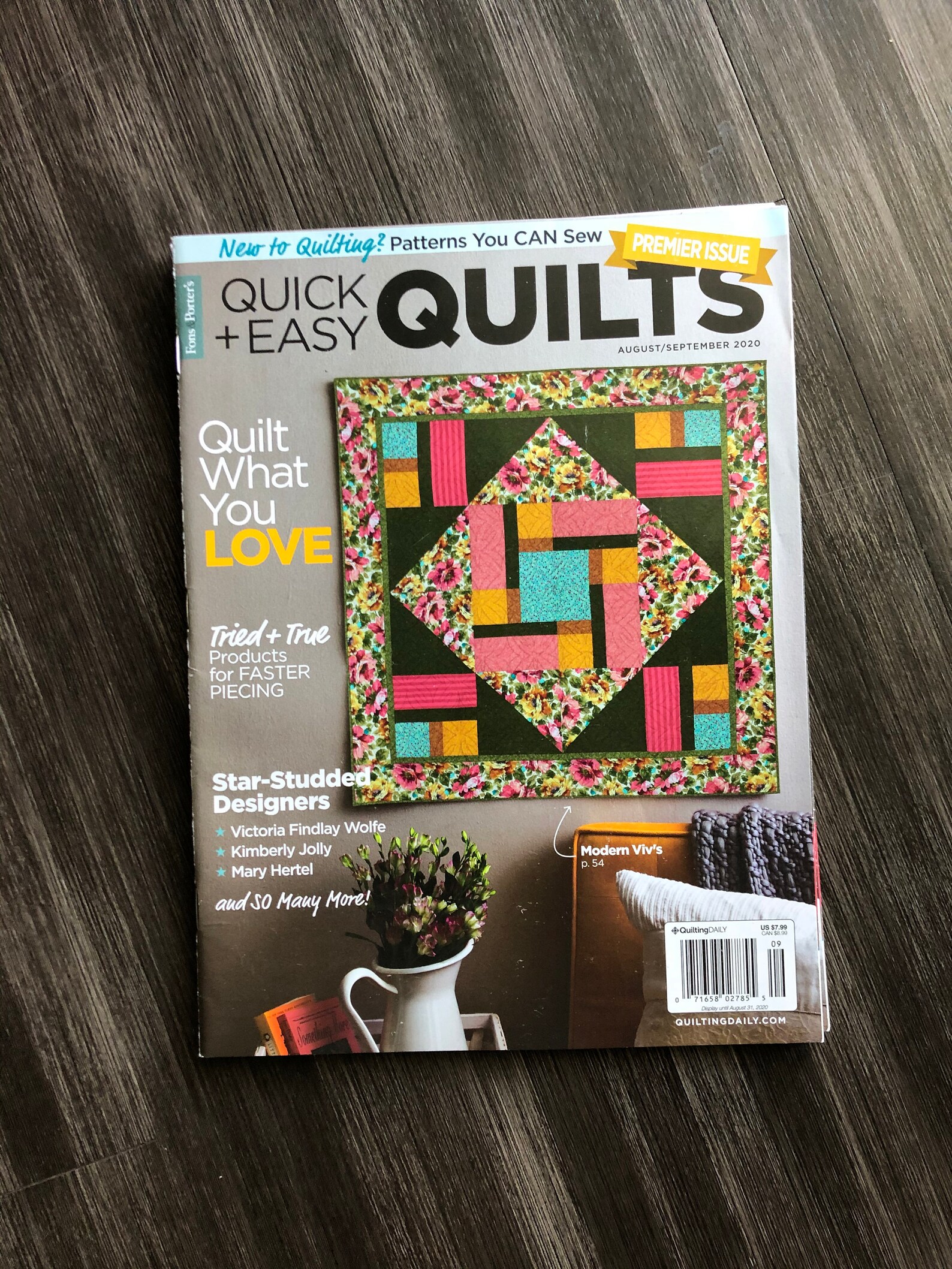 Quick Easy QUILTS Magazine Quilt What You LOVE Etsy