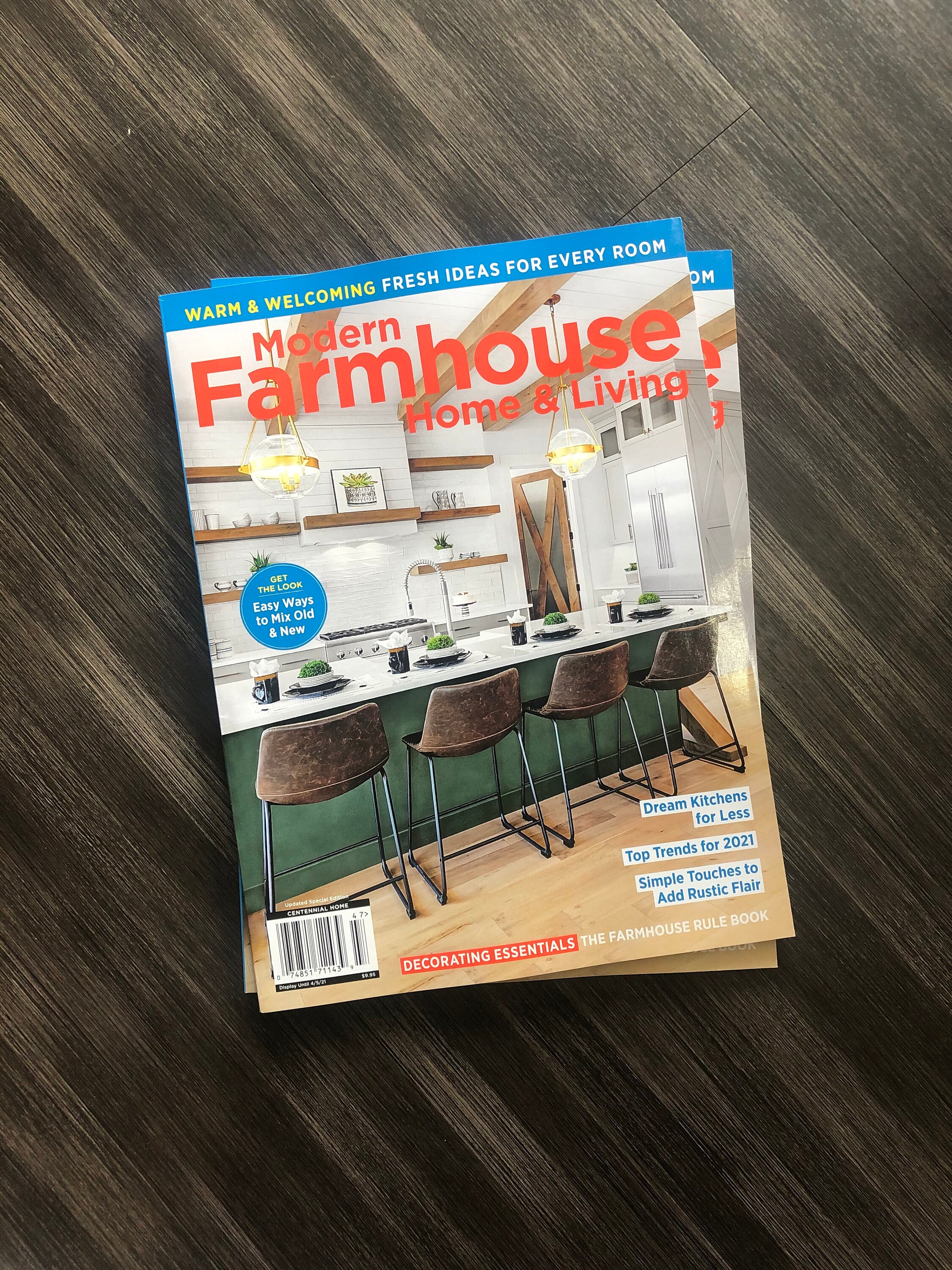 Modern Farmhouse Magazine Top Trends for 2021 Etsy España
