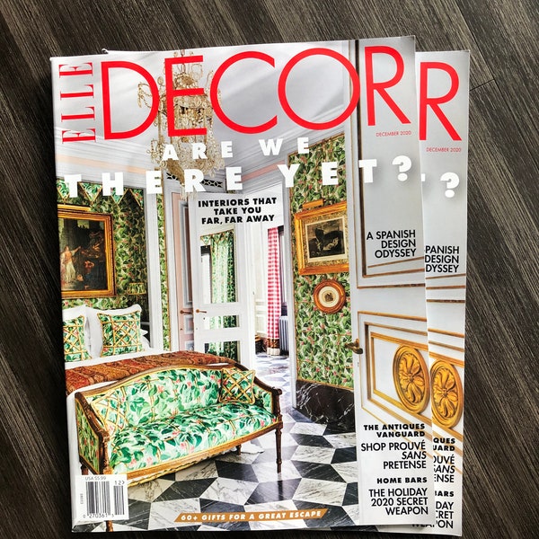 ELLE Decor Magazine " Are We There Yet?" 2021