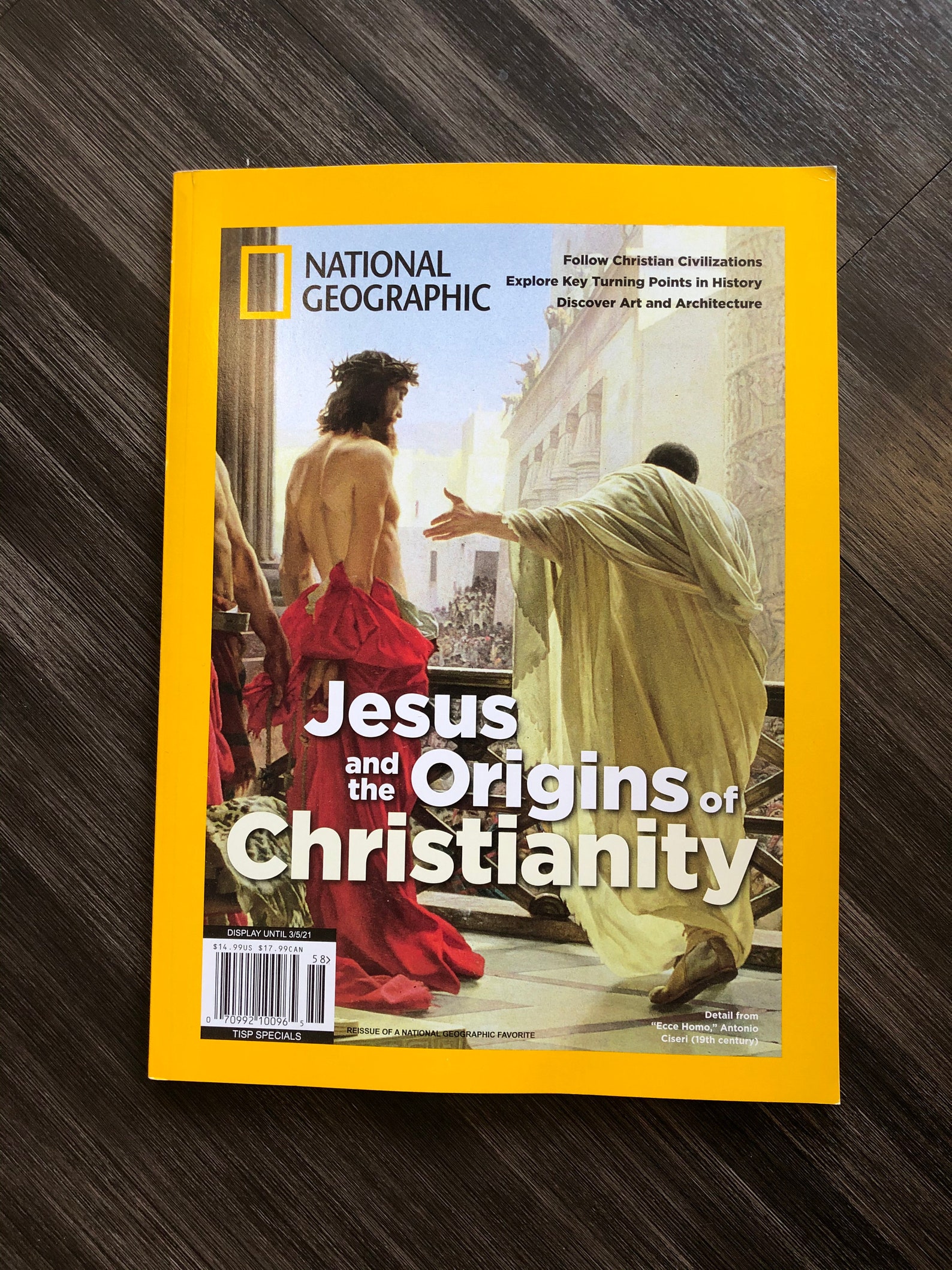National Geographic Magazine JESUS and the Origins of Etsy