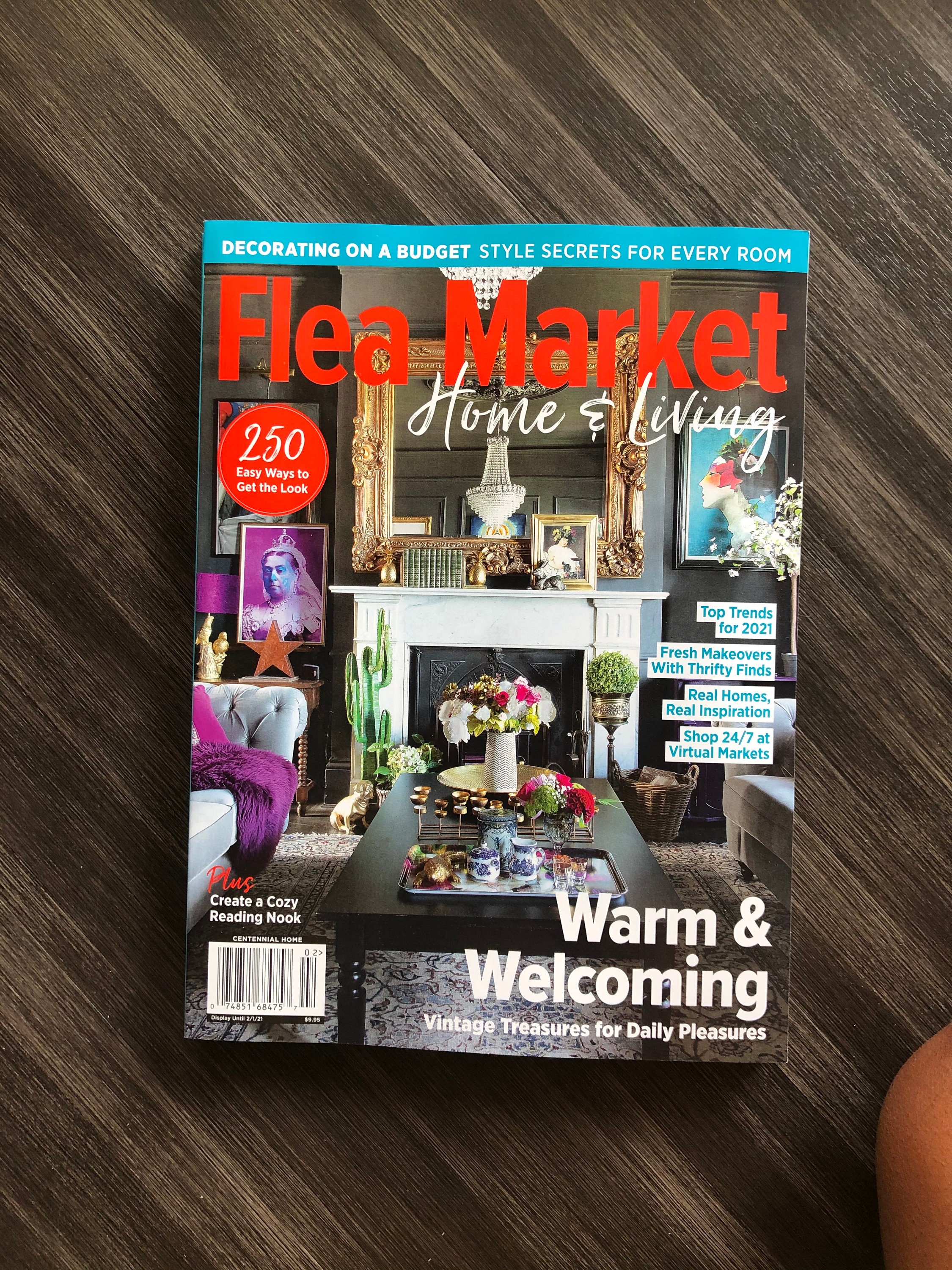 Flea Market Magazine Warm November 2020 Etsy