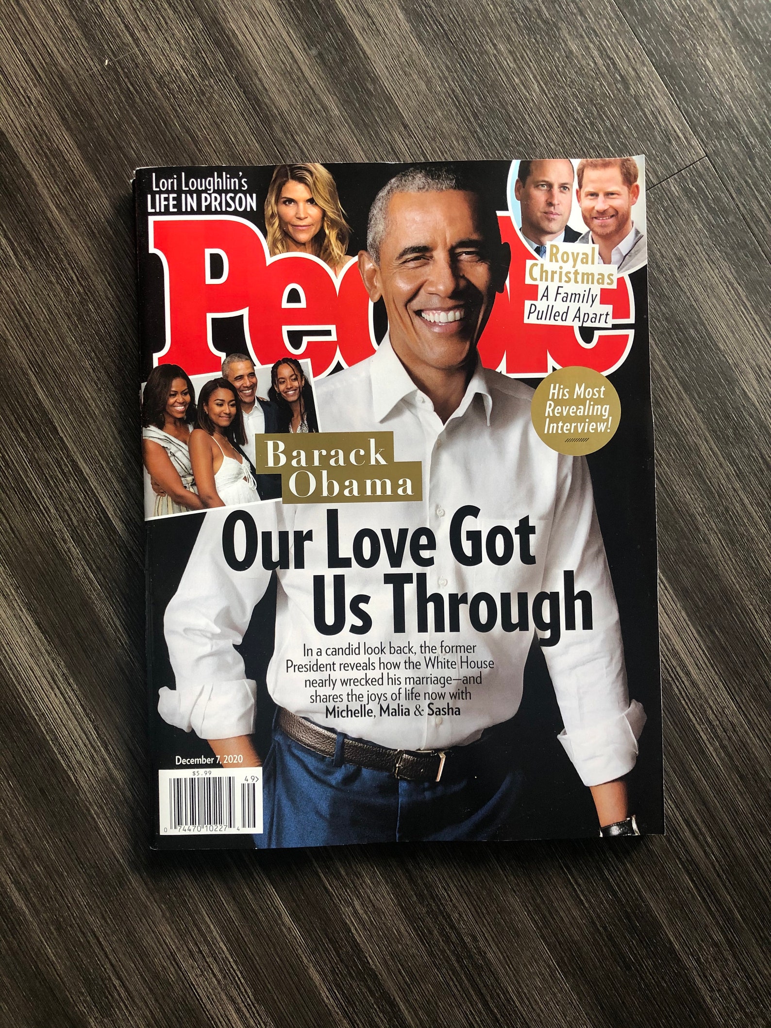 PEOPLE Magazine Barack ObamaOur Love Got Us Etsy