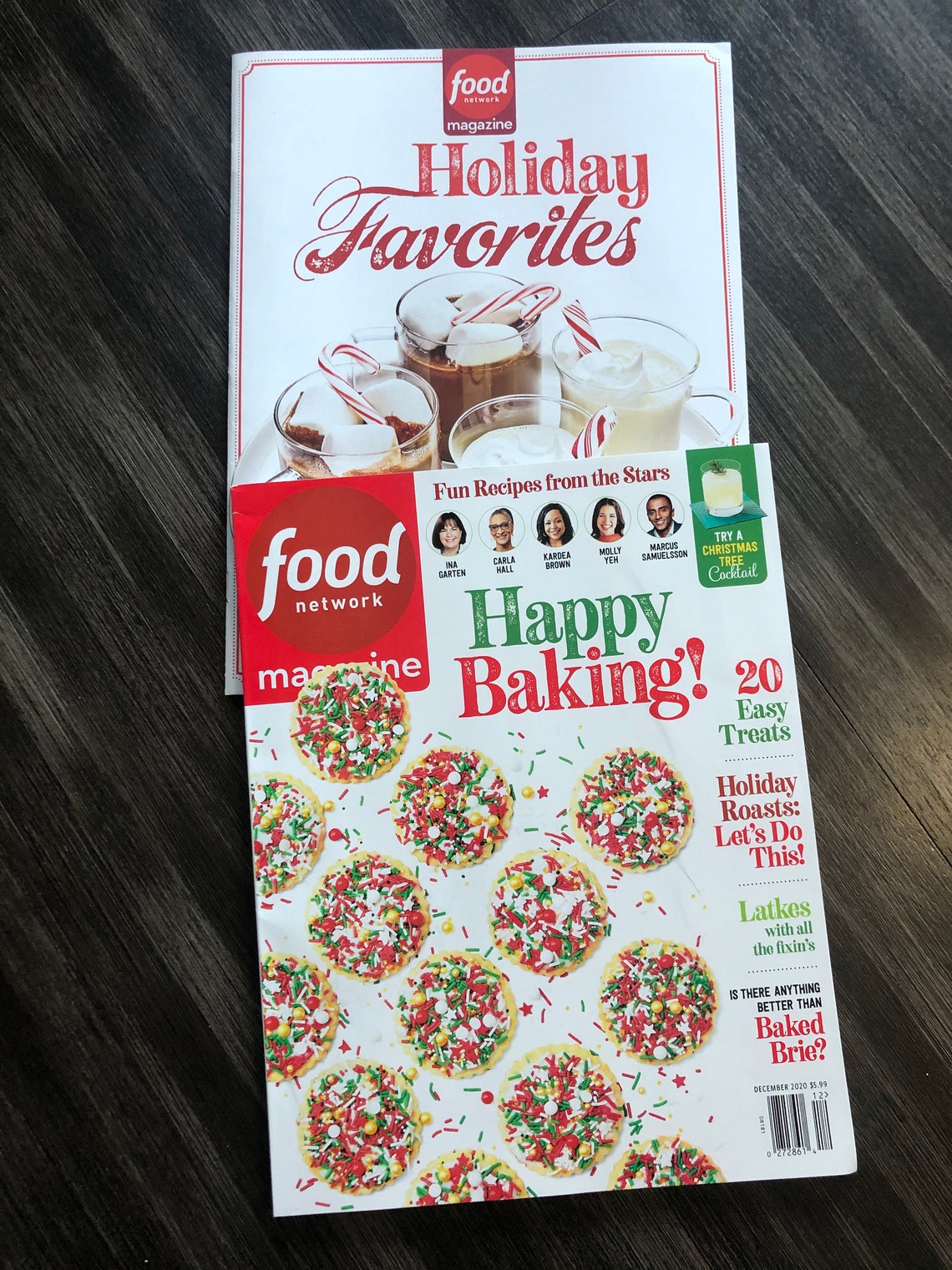 Food Network Christmas Magazine W/Cookbook 2020 Etsy