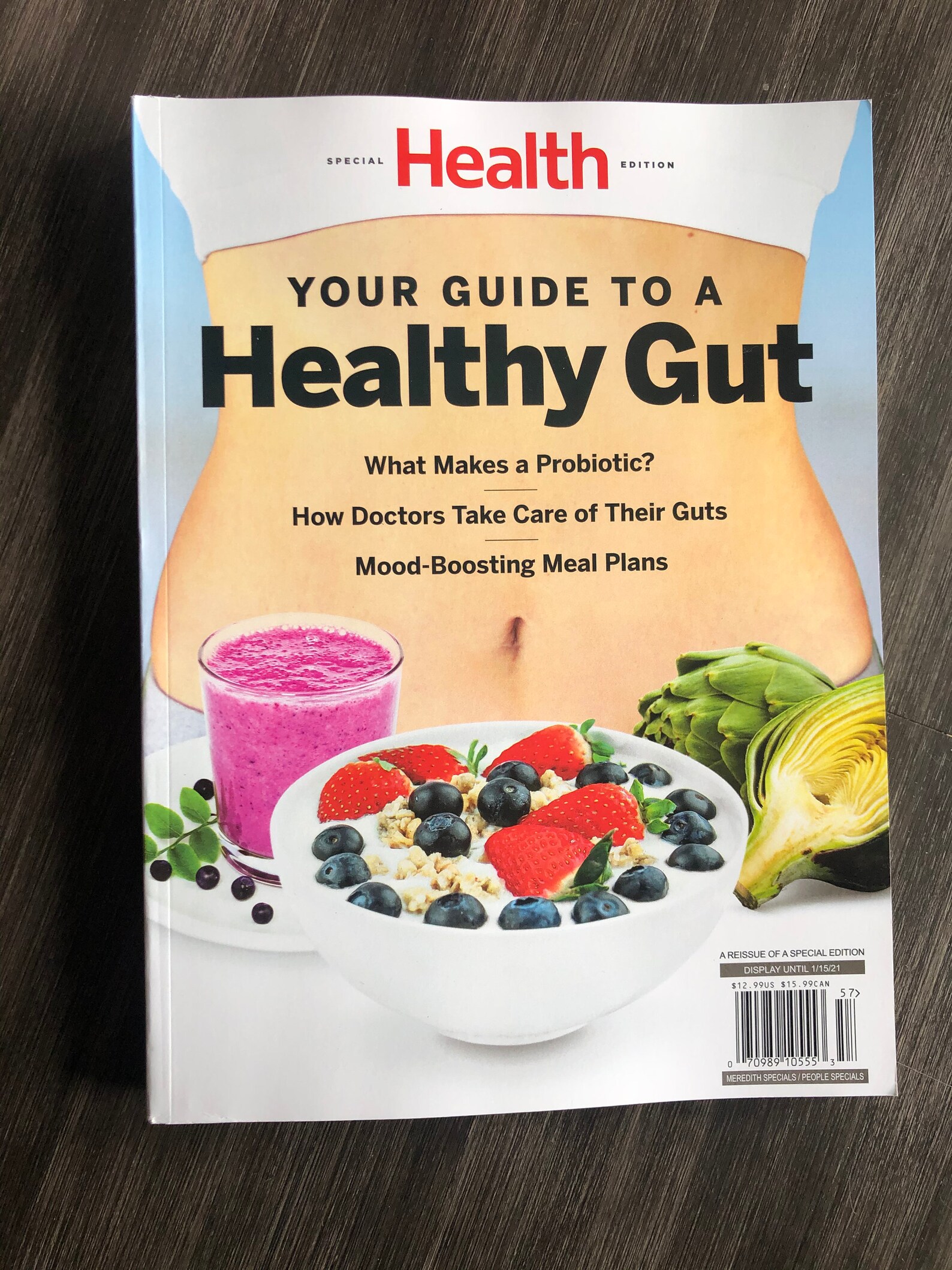 Health Magazine 2020 Your Guide to a Healthy Gut Etsy