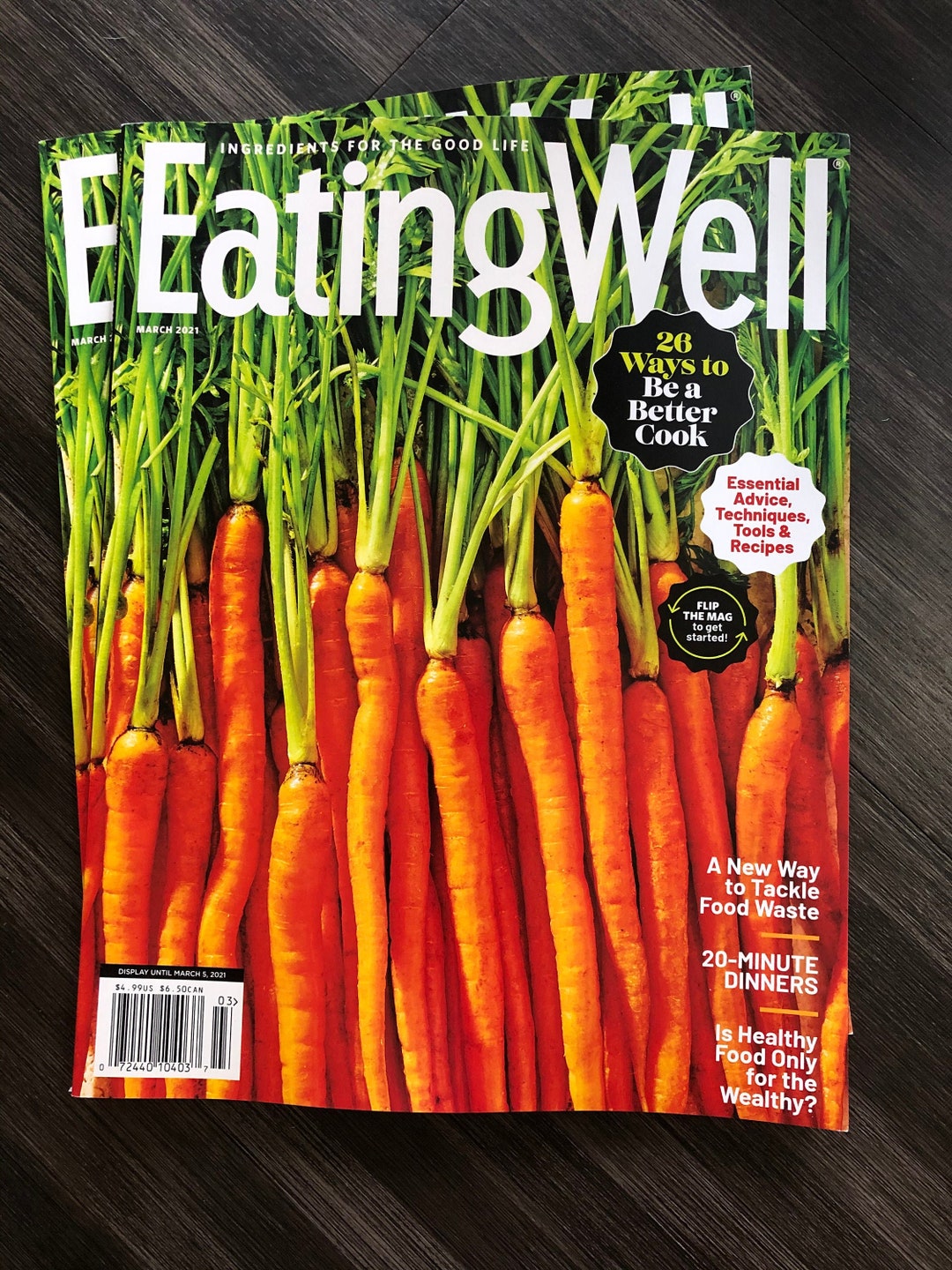 Eating Well Magazine 26 Ways to Be a Better Cook 2021 - Etsy
