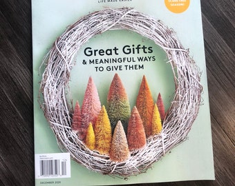 REAL SIMPLE Magazine " Große Geschenke und sinnvolle Möglichkeiten, sie zu geben " 2020