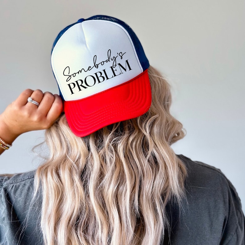 Somebody’s Problem Trucker Hat main image 1