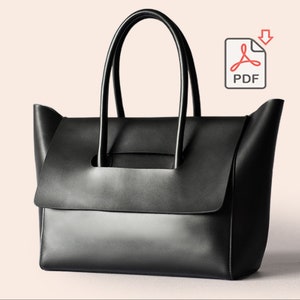Leather Handbag  Mini Bag PDF Pattern DIY Valentine's day gift Mother's day gift