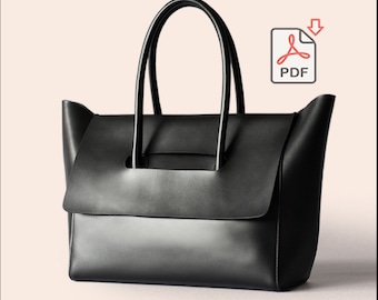Leather Handbag  Mini Bag PDF Pattern DIY Valentine's day gift Mother's day gift