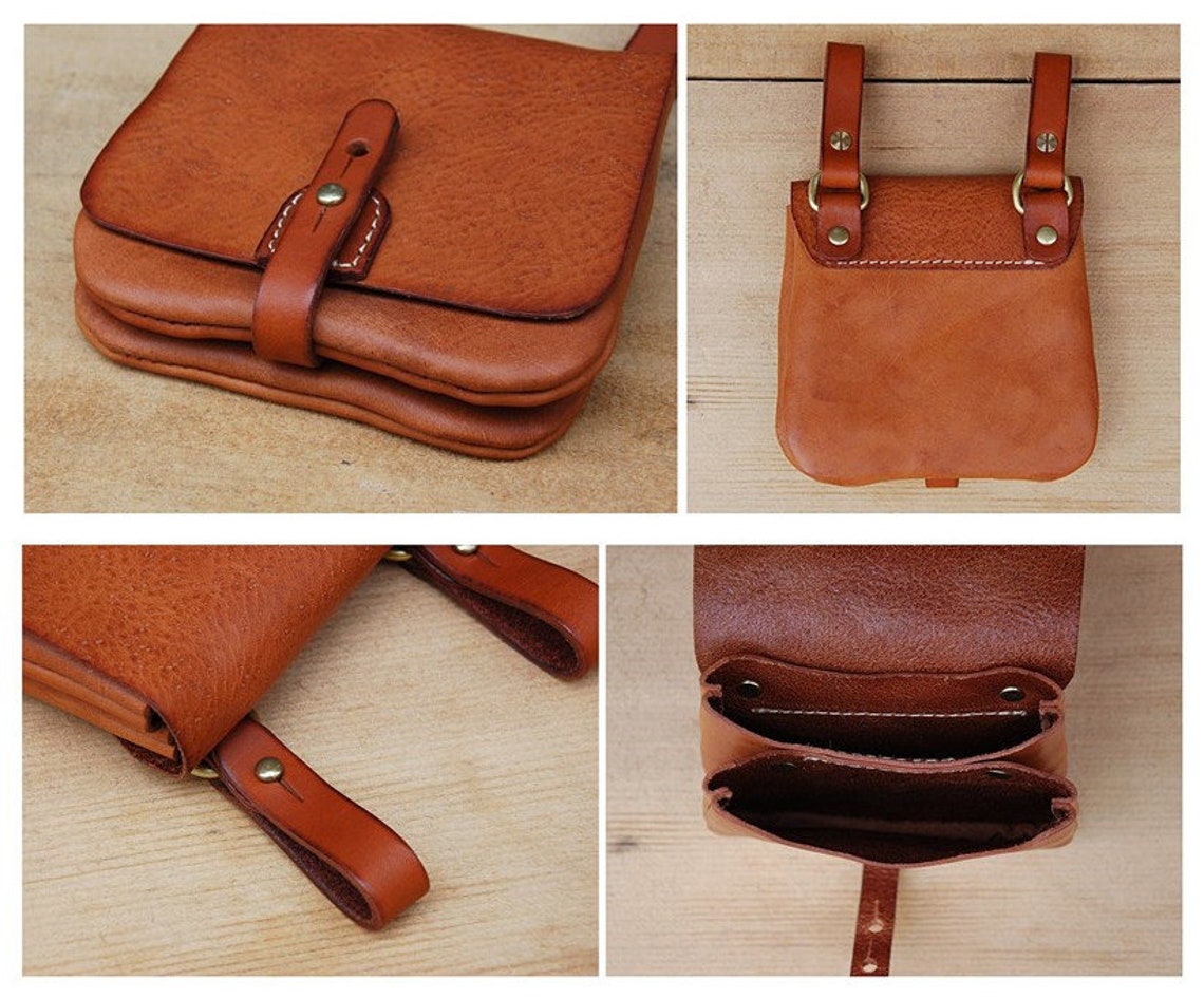 Leather Belt Bag Waist Bag Waist Pack Tool Bag PDF Pattern Etsy