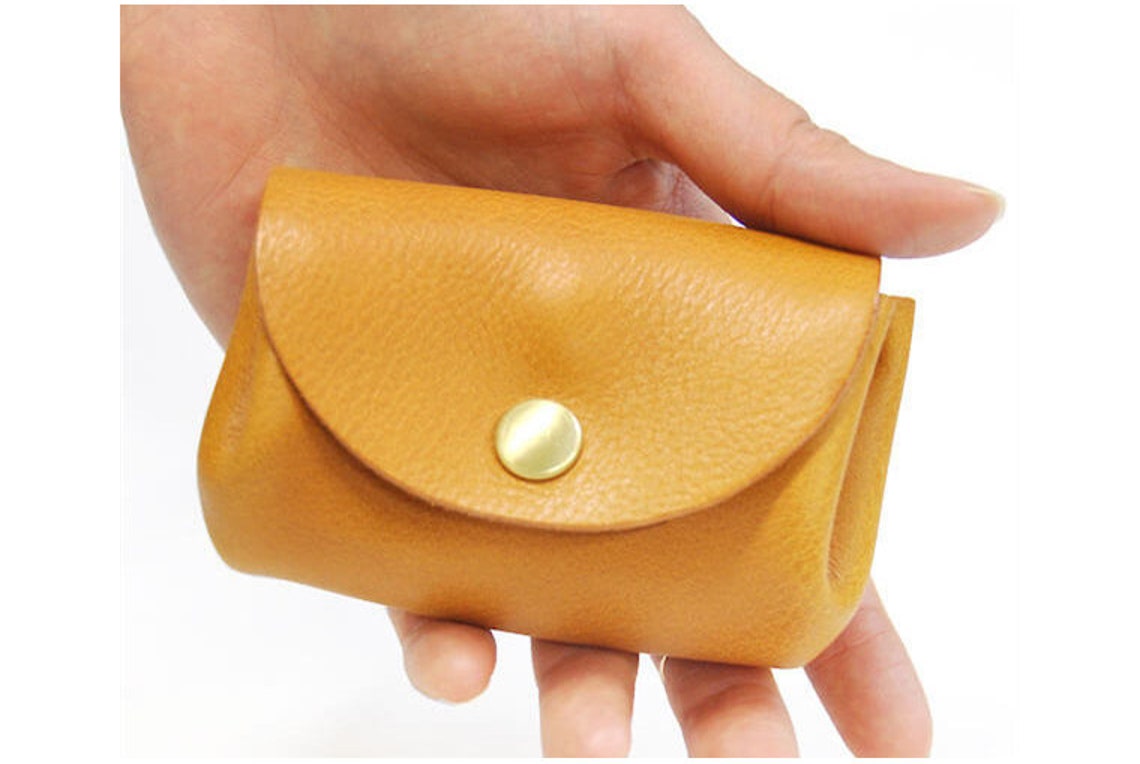 Leather No Sewing Rivet Coin Bag Riveted Wallet PDF Pattern - Etsy