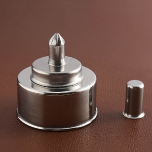 Alcohol Lamp, Leather Leathercraft Edge Heater Creaser Heat, Decorative Leather Edge Creasing Tools, Heating Lamp, Sealing Wax Craft tool