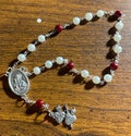 Two Hearts Chaplet Custom, Sacred Heart of Jesus, Immaculate Heart of Mary, Adorable Hearts, Custom design, Catholic gift