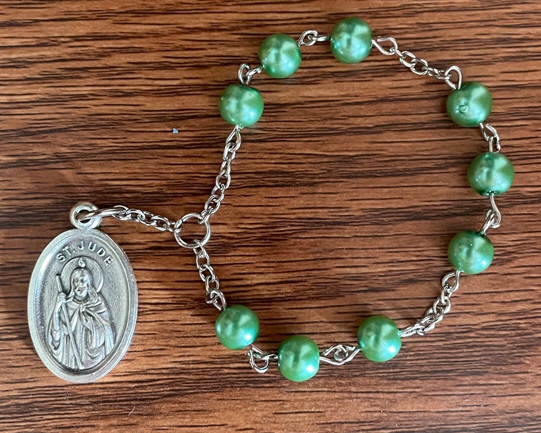 St. Jude Custom Chaplet Chaplet of Saint Jude Impossible Etsy