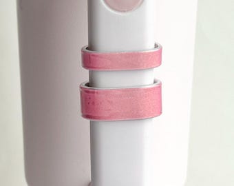 Pink Glitter Water Bottle Handle Charm: Stanley Cup Accessories