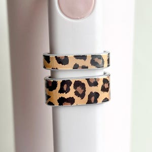 Cheetah Print Charm Accessories for Water Bottle Stanley Cup Handle Charm Stanley Accessories Water Bottle Charm Accessories Stanley Ring
