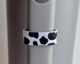 Cow Print Water Bottle Handle Charm: Stanley Cup Accessory